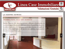 Tablet Screenshot of lcimmobiliare.com